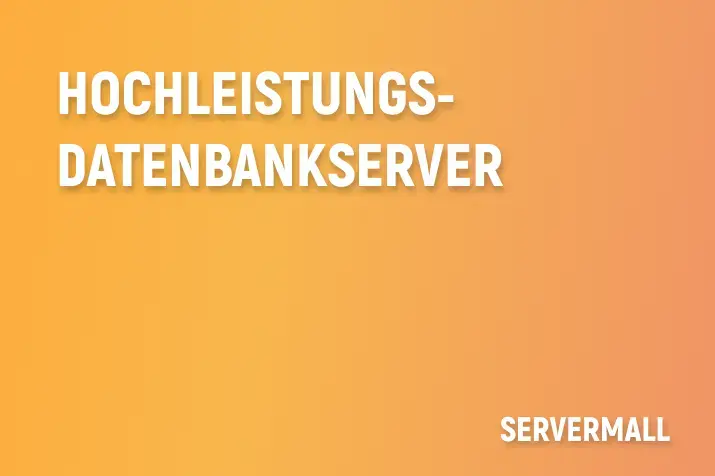 Hochleistungs-Datenbankserver
