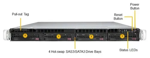 Serwer Supermicro  SYS-510P-WT