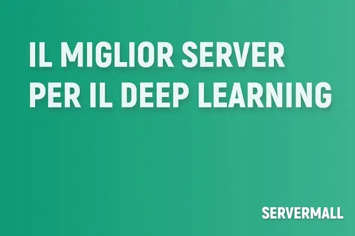 Miglior server per deep learning