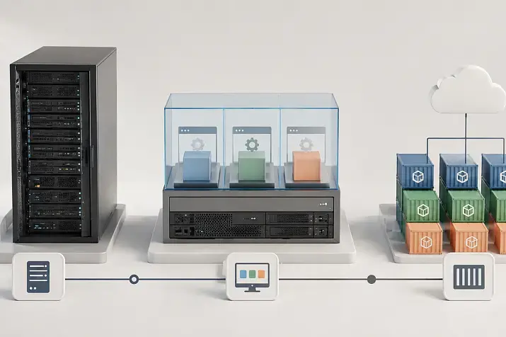 Bare metal vs. virtualization vs. containers: which architecture to choose for your business?