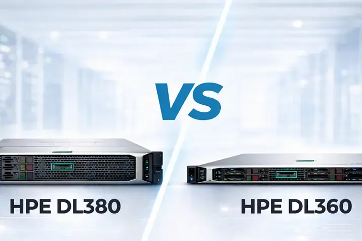 HPE DL360 vs. DL380 Serververgleich