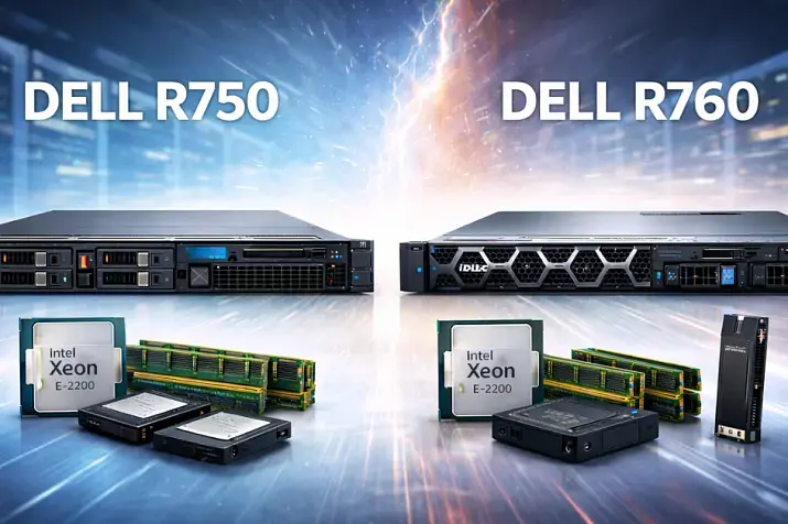 Confronto server DELL R750 vs R760