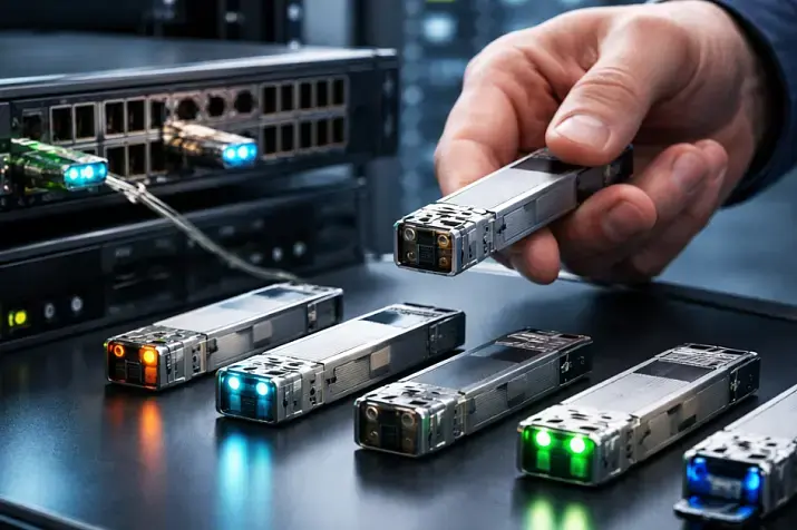 SFP/SFP+/QSFP: modules, cables, and compatibility in server networks