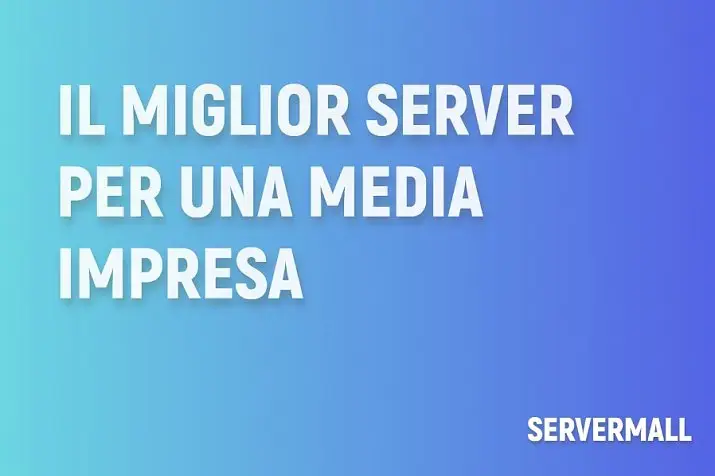 Il miglior server per una media impresa