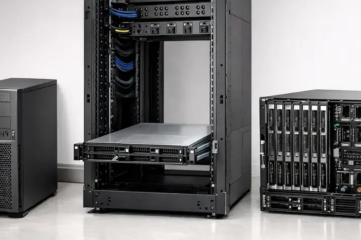 Server Form Factors: Rack, Tower, Blade — Which One Fits Your Use Case