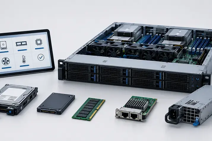 How to check a refurbished server before buying: SMART, stress tests, firmware, warranty