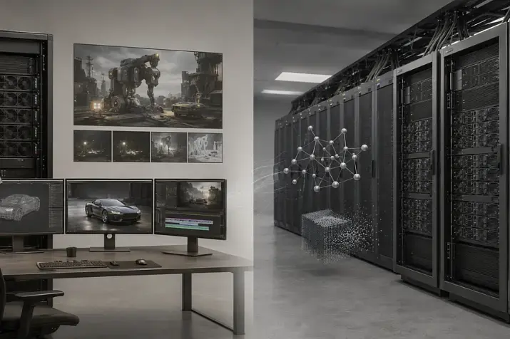 Servidor GPU para renderizado, 3D y vídeo: ¿En qué se diferencia de un servidor de IA?