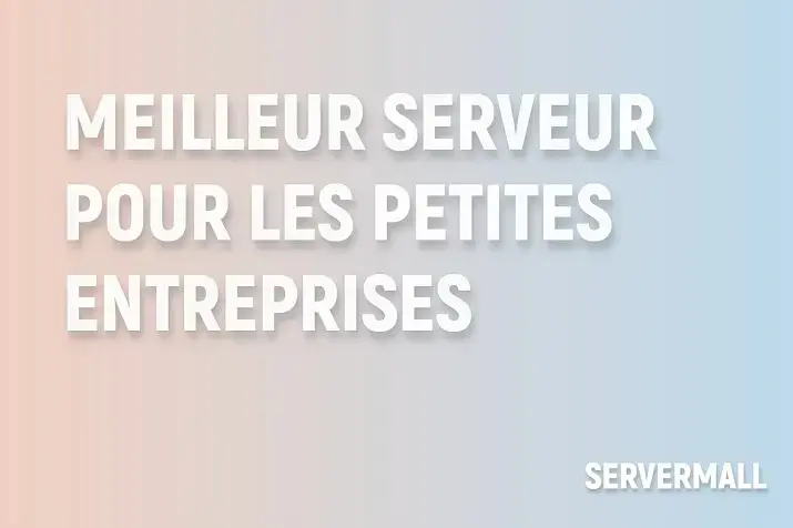 Meilleur serveur pour les petites entreprises en 2025