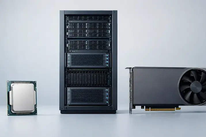 Servidores Intel Xeon para inferencia de IA: cuándo basta con una CPU y cuándo se necesita una GPU.