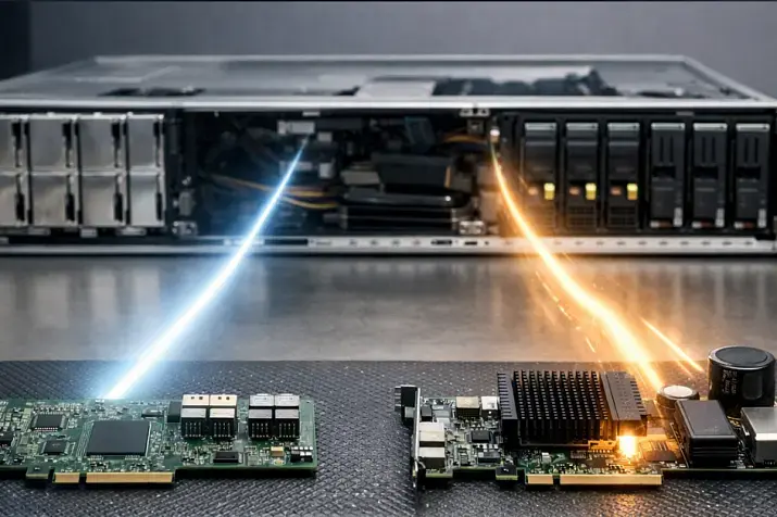 HBA vs RAID controller: what to choose in 2026