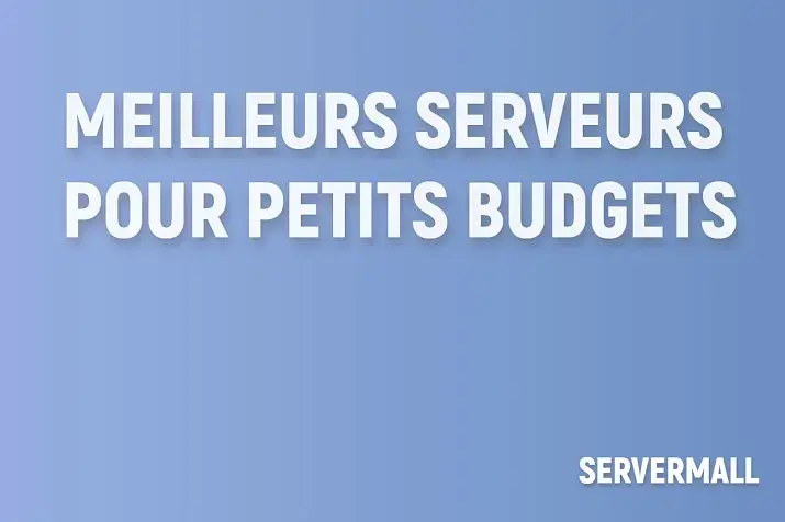 Meilleurs serveurs pour petits budgets