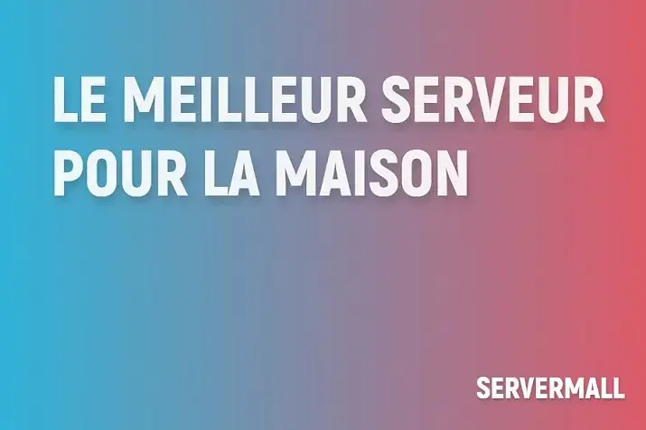Le Meilleur Serveur Pour La Maison