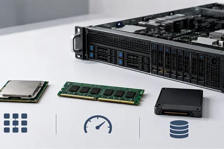 What's more important for a server: more cores, higher clock speeds, or more RAM? A breakdown by workload type.