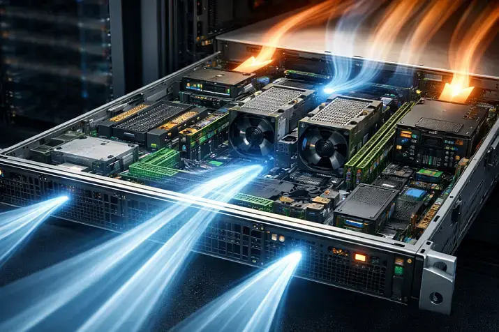 Server Cooling: Airflow, Throttling, Diagnostics