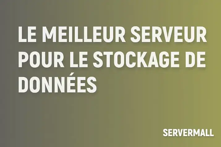 Meilleur serveur pour le stockage de données