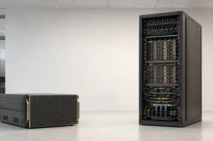 NVIDIA DGX B300 frente a DGX GB300: ¿Cuándo es suficiente un servidor de IA y cuándo se necesita una infraestructura a escala de rack?